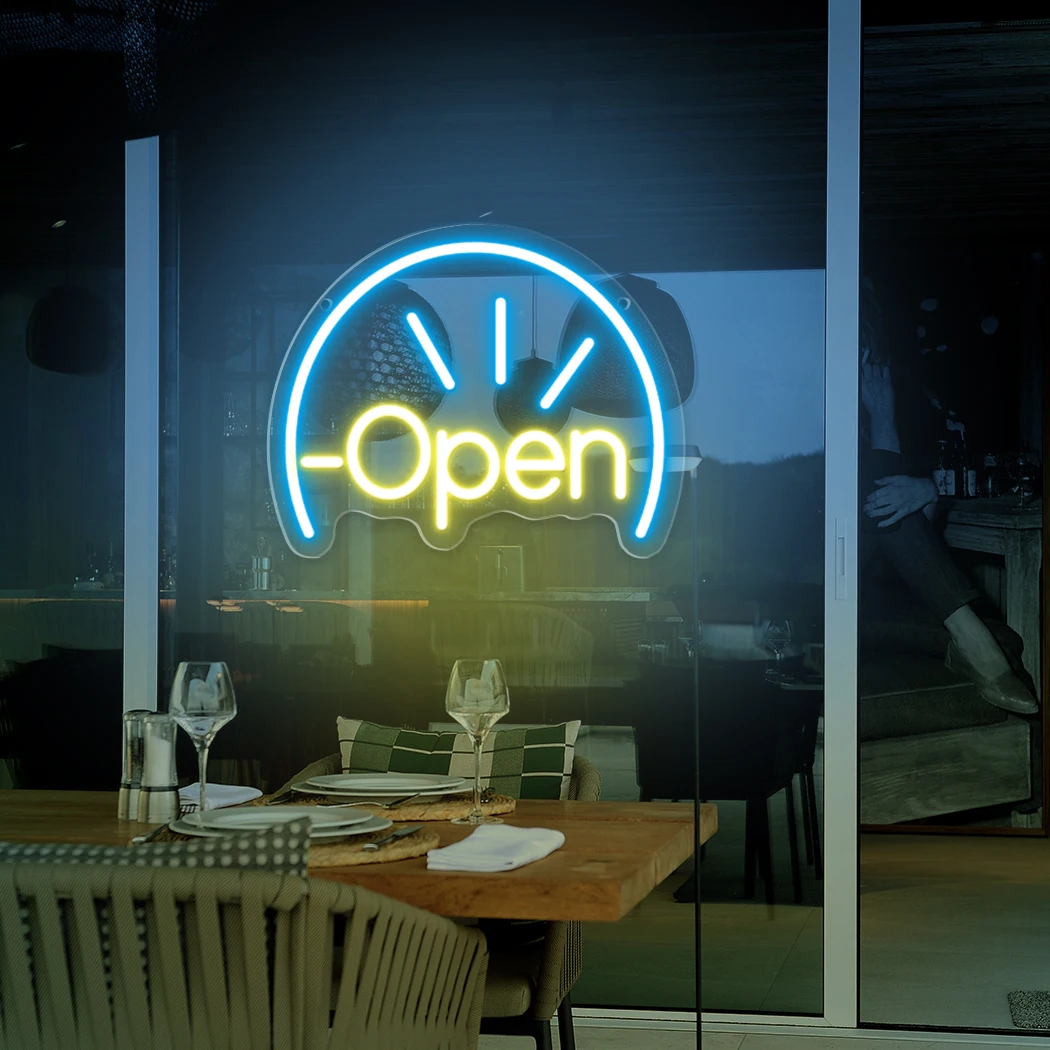 

Open Neon Signs LED Light For Shop Bars Restaurant Cafe Nail Salons led luminous business signs store Window Wall Decor light