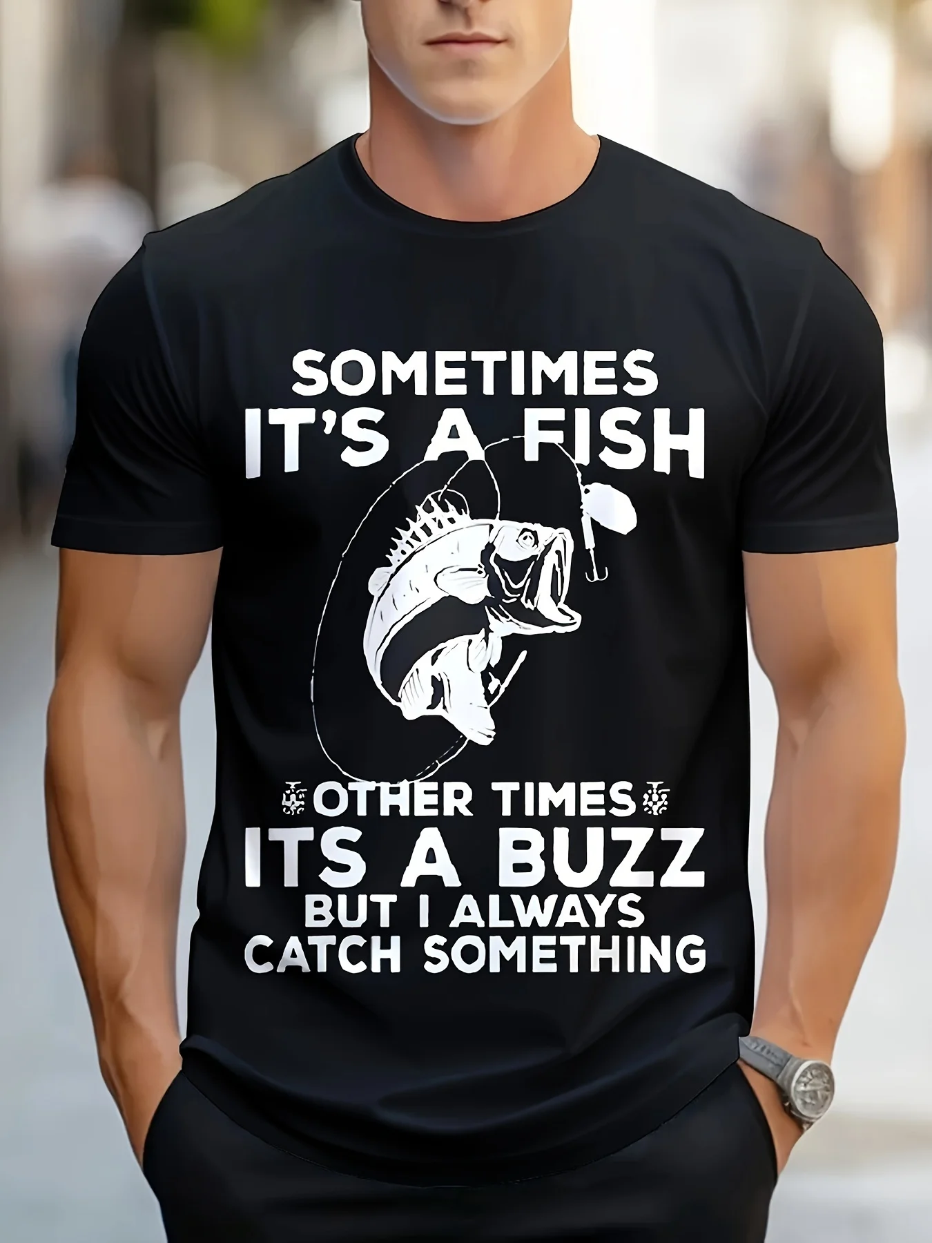 

Funny Fishing T Shirt Men Clothing Short Sleeve Vintage Clothing Luxury T-Shirt O-Neck Korean Reviews Many Clothes Men's T-Shirt
