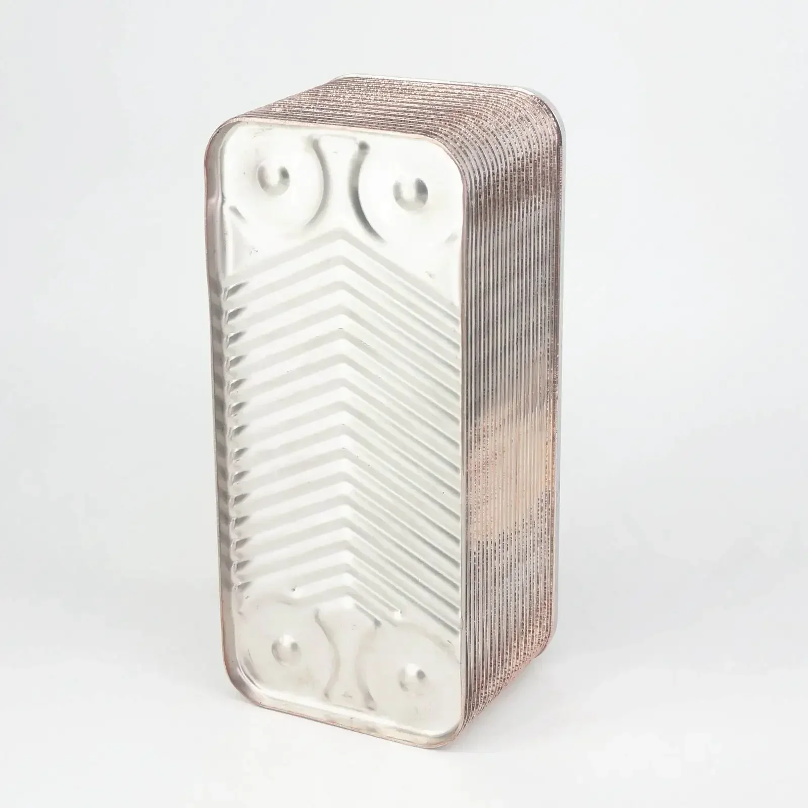 24 Plate Heat Exchanger Beer Wort Chiller Cooler SUS 304 Stainless Steel For Homebrew Cooling image 2