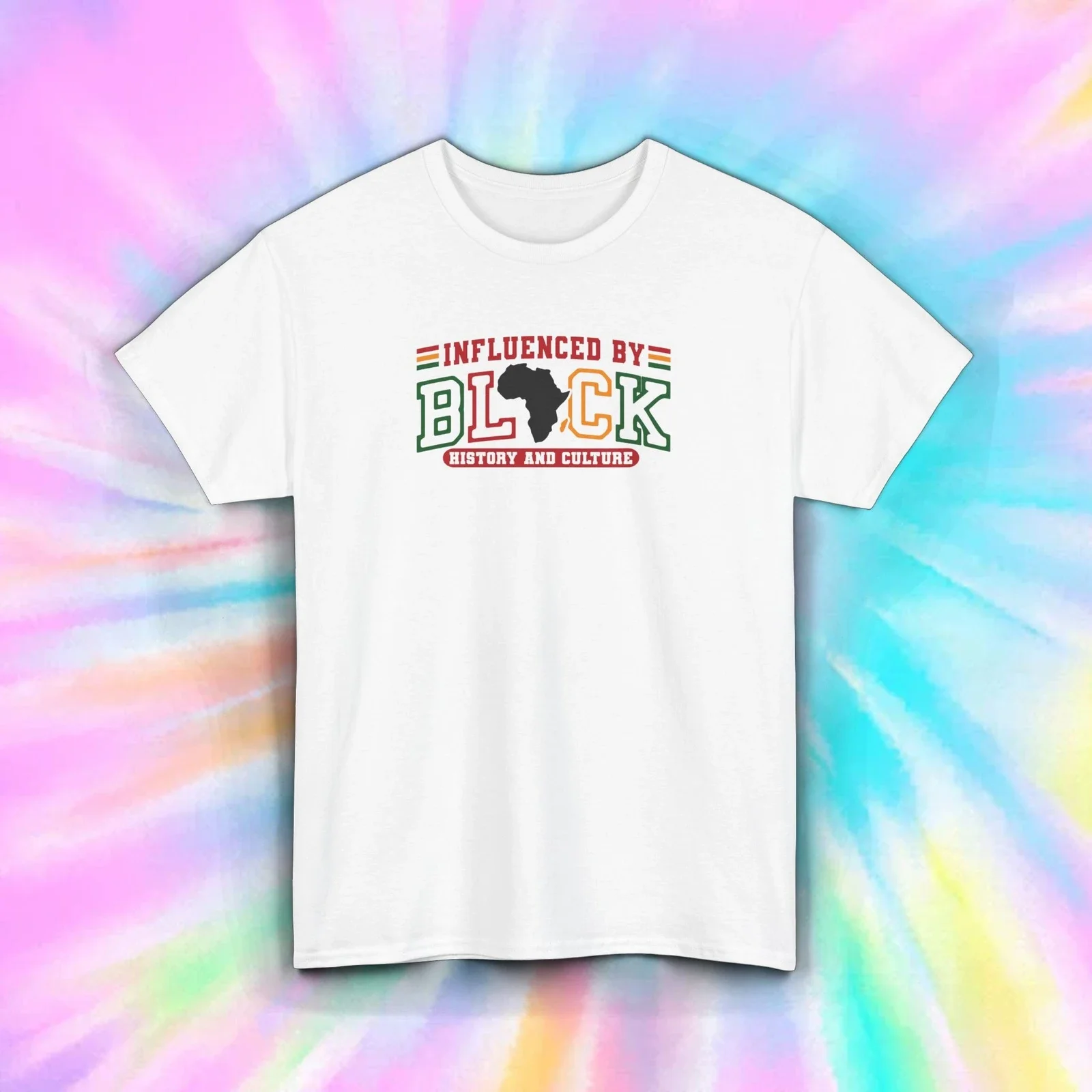 Influencé par Black History Tee, T-shirt en coton unisexe pour les amateurs d'histoire