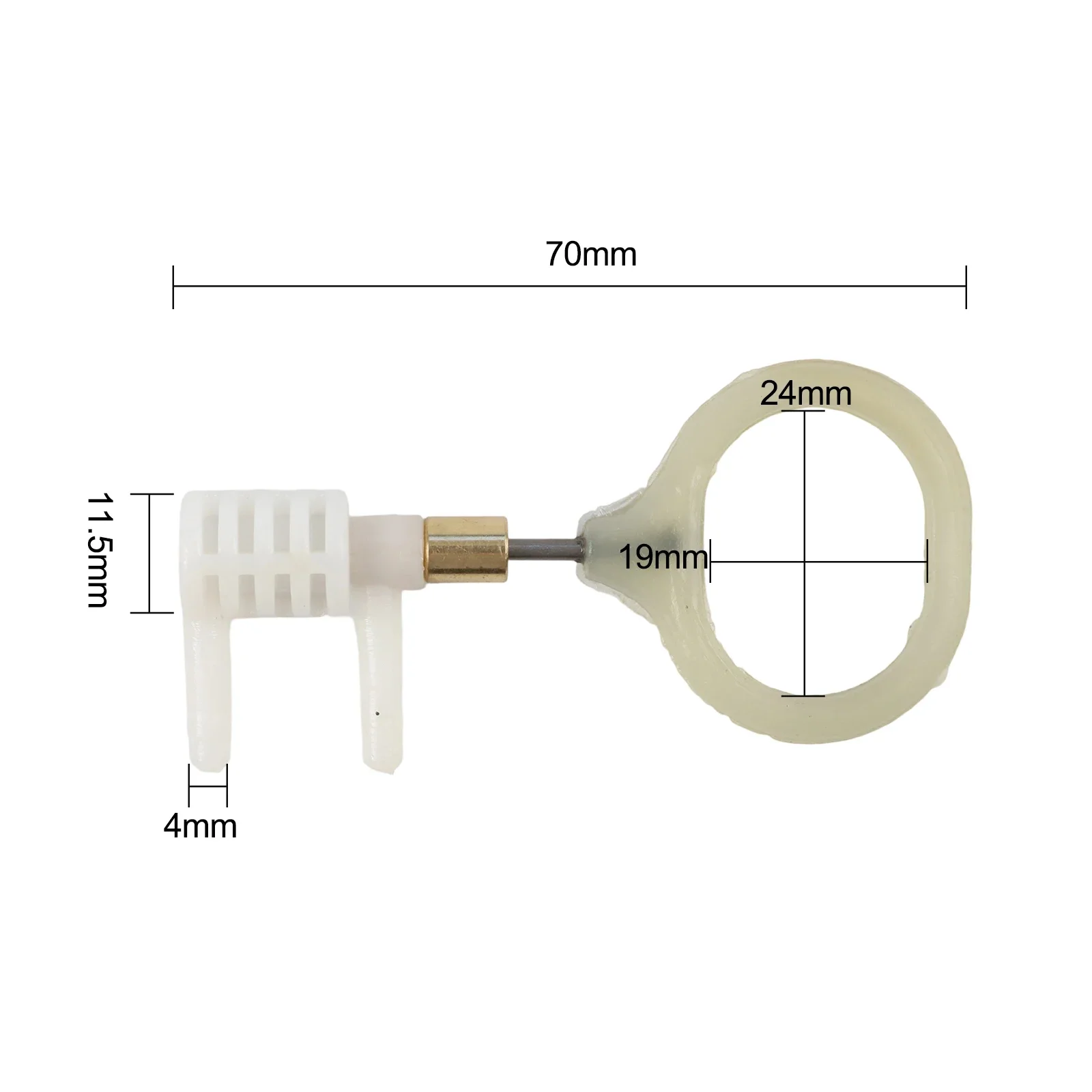 Plastic Replacement Parts For Tools 405-7 Oil Pump Replacement Part Wear-resistant Plastic High-temperature Resistant