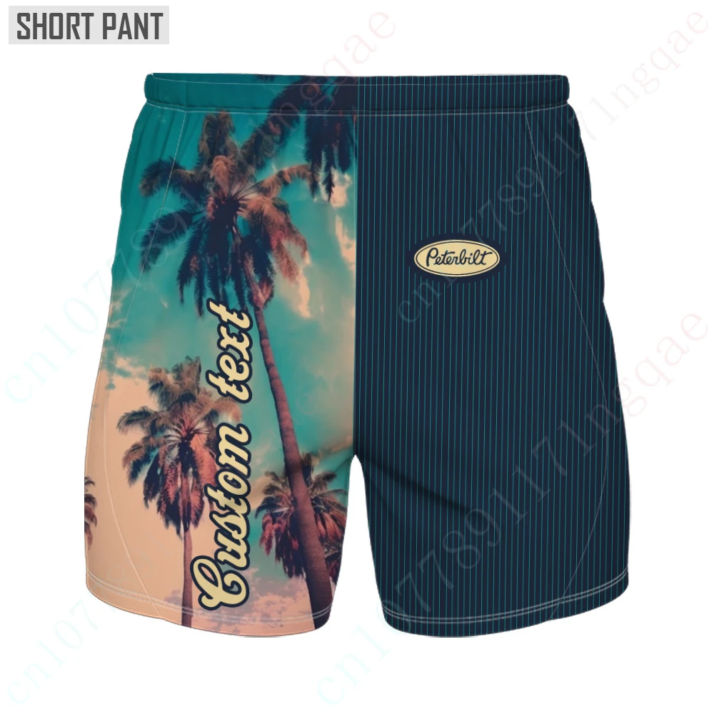 Peterbilt abbigliamento da uomo pantaloncini Hip Hop per uomo pantaloncini da donna pantaloncini di grandi dimensioni pantaloni da corsa Casual pantaloncini maschili di lusso estivi