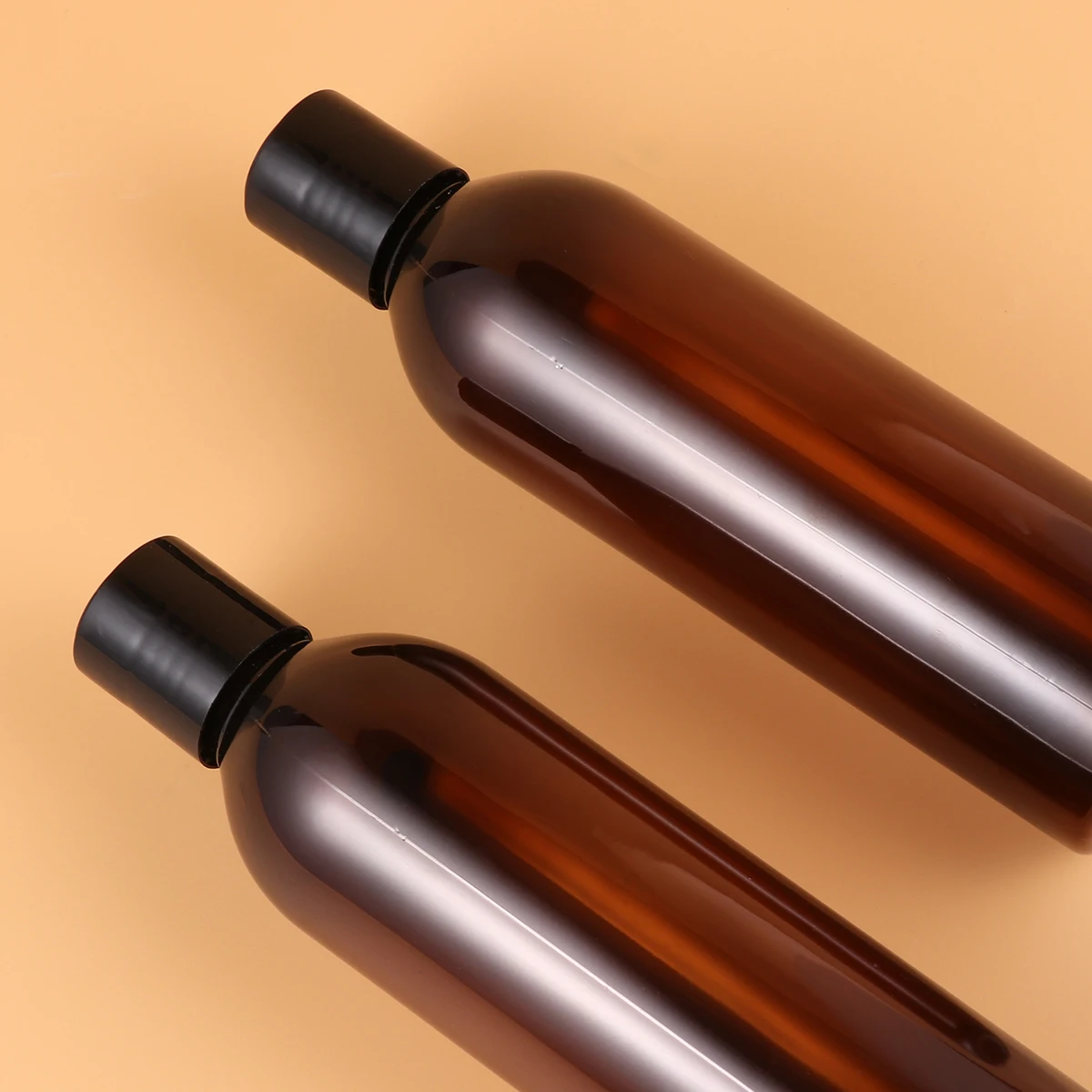 

10pcs 250Ml Travel Bottles With Press Cap Portable Lotion Dispensing Plastic Empty Bottles For Essential Oils