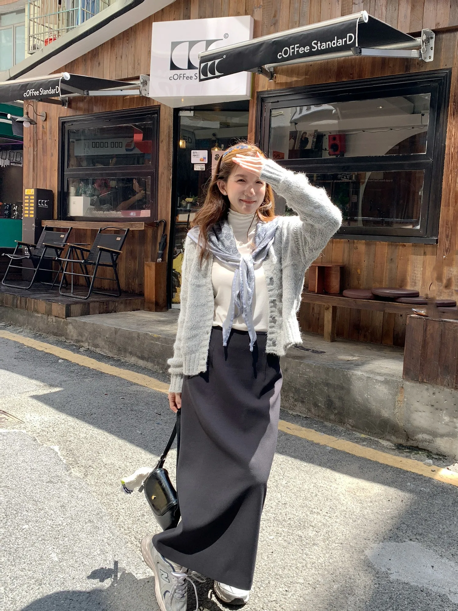 

Корейский повседневный шерстяной вязаный кардиган XierZ для женщин, мягкий трикотажный свитер с длинными рукавами и V-образным вырезом