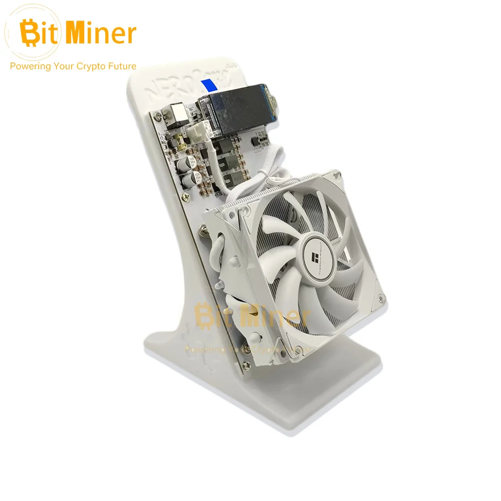 new Bitaxe NerdQaxe++ 4.8TH/s Bitcoins Miner 4 Pieces BM1370 Asic Chip Solo BTC Open-Source Btc Mining.