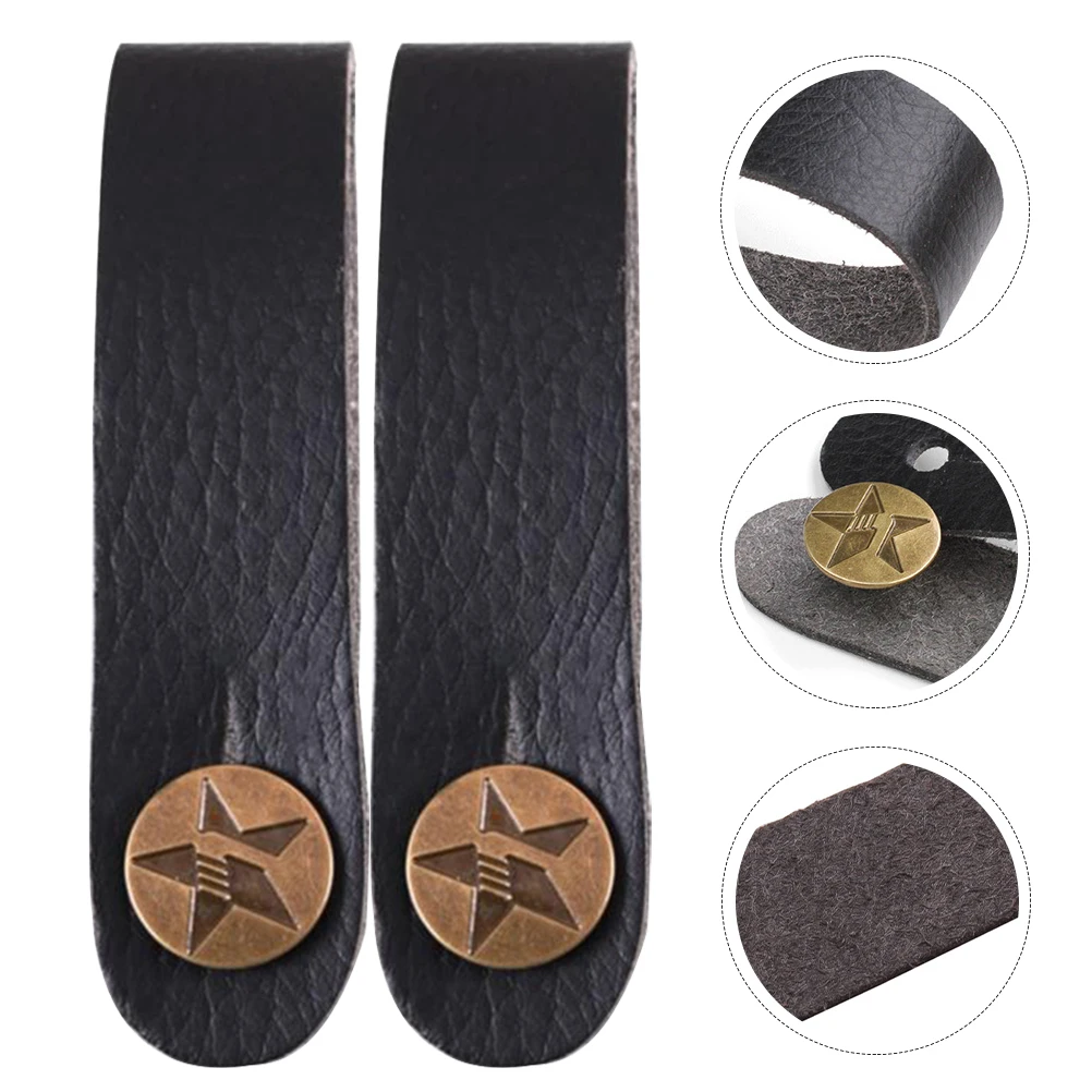 

4 Pcs Headband Strap Guitar Straps Acoustic Padded Electric Headstock Belt Cool Neck