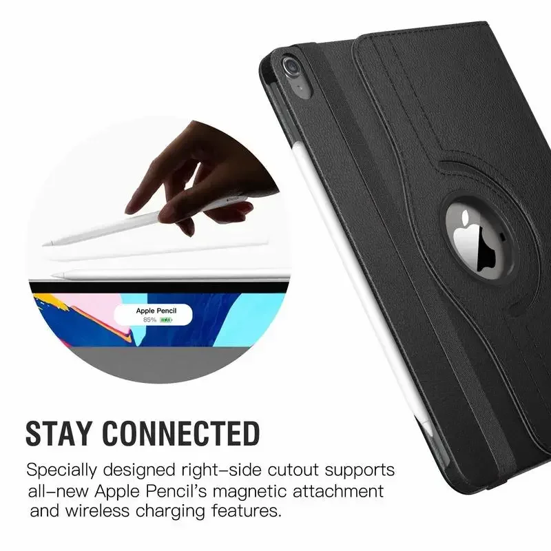 حافظة دوارة 360 درجة لجهاز IPad Pro 12.9 2018 حافظة واقية ذكية لهاتف IPAD 2020 الجديد 12.9 حافظة A1876 A2014 A1895 #6