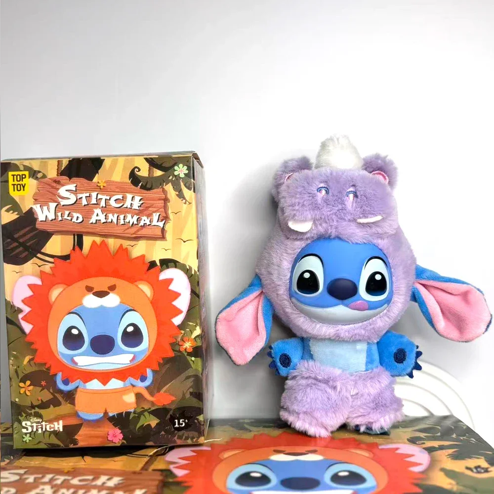 2026 ديزني ألعاب جديدة غرزة سلسلة الحيوانات البرية صندوق أعمى أفخم ألعاب الفينيل لطيف دمية صندوق غامض حقيبة قلادة ديكور هدية