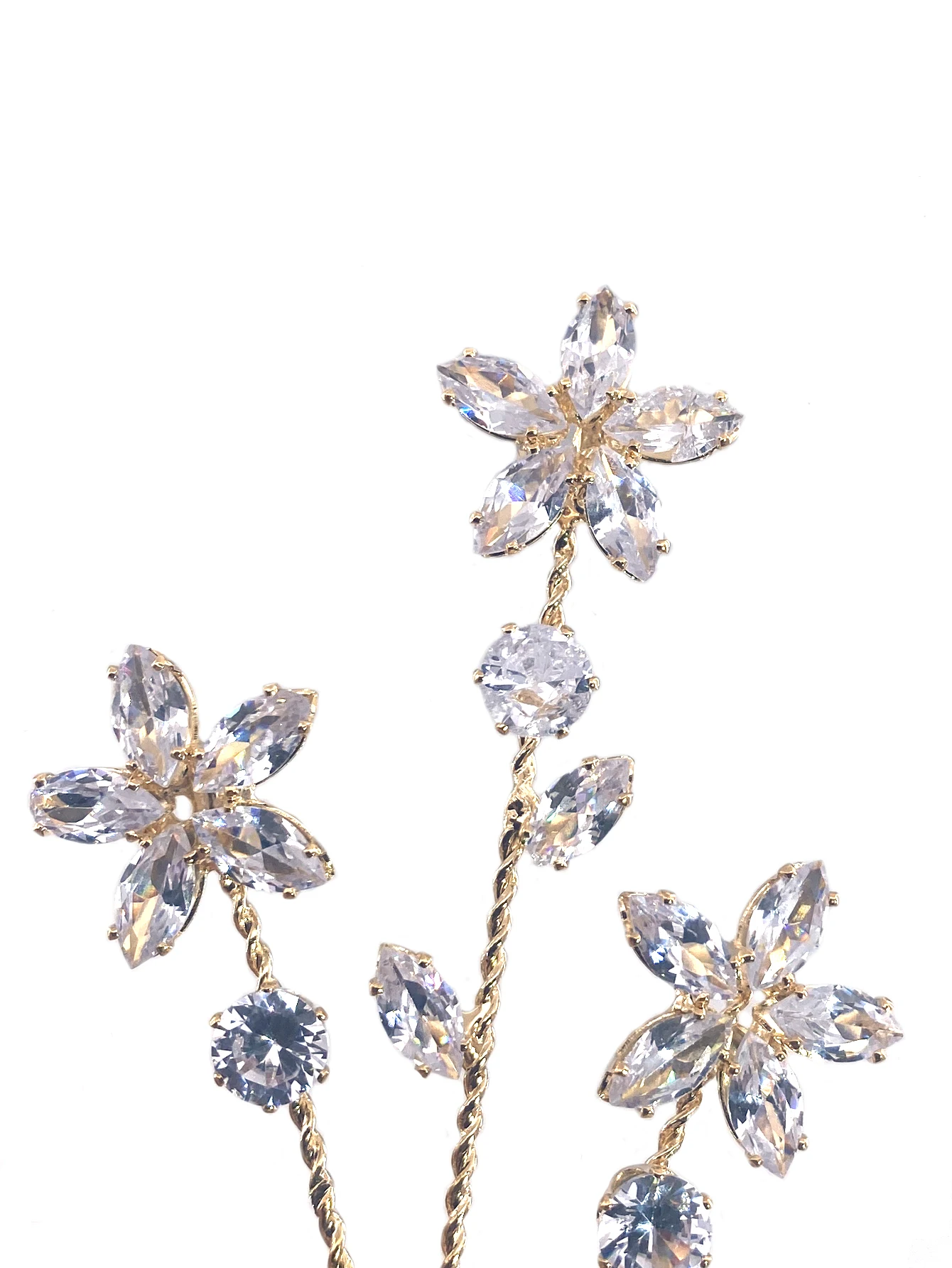 1cp Luxury Zircon Flower Women\'s Foot Ring Sexy Barefoot Beach Accessories