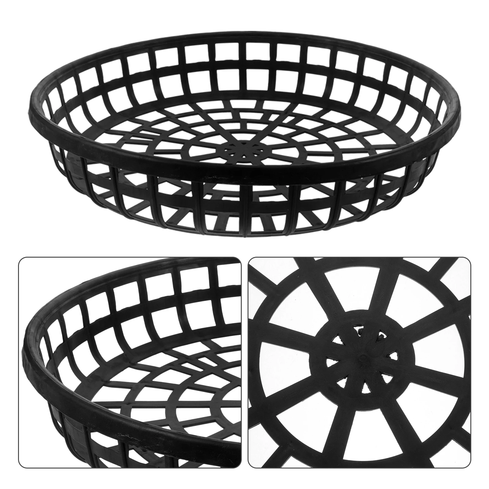 

4pcs Aquaculture Baskets Durable Plastic Cultivating Tray Shellfish Farming Oyster Scallop Trepang Breeding Container St