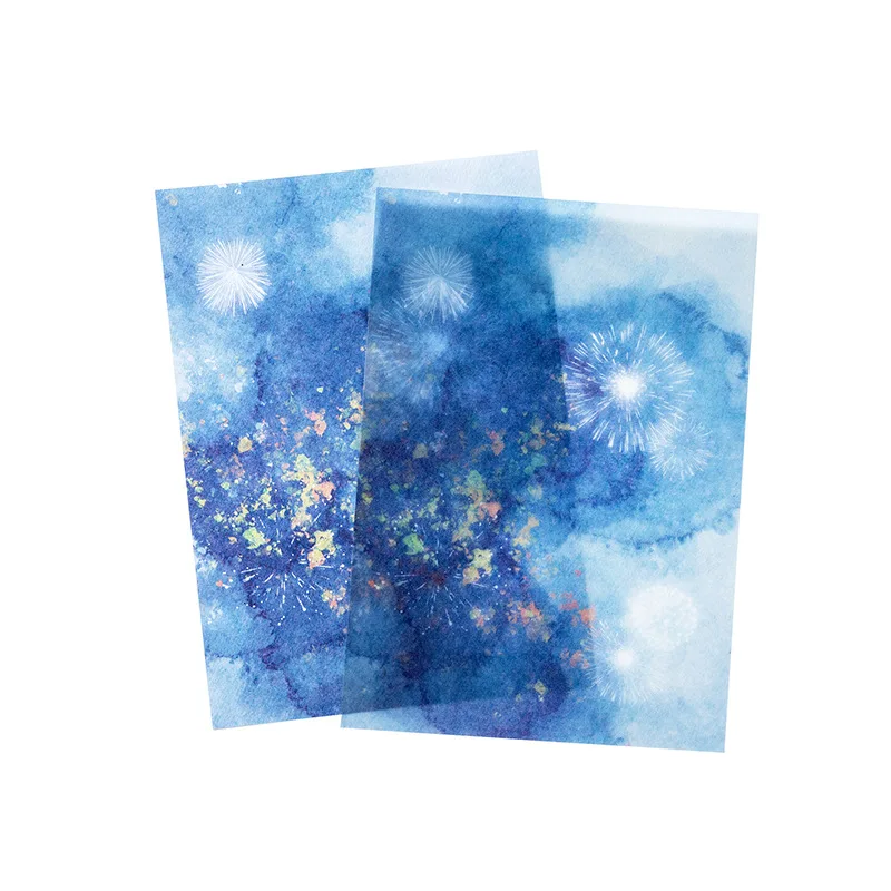 20 ورقة عتيقة من مادة متدرجة الألوان، ورق لاصق يمكنك صنعه بنفسك لخلفية حساب اليد المزخرفة