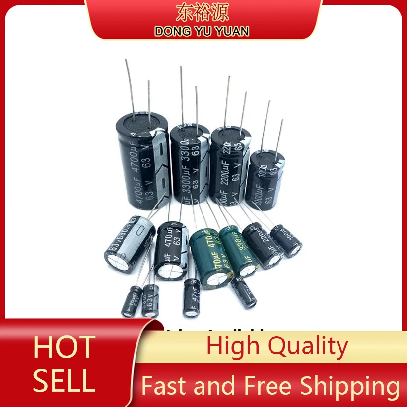 20PC 10V 1000UF 16V 470UF 25V 330UF 35V 680UF 10V 100UF 25 220UF 47UF 1500UF 10UF 22UF Aluminum Electrolytic Capacitor 35V 470uF