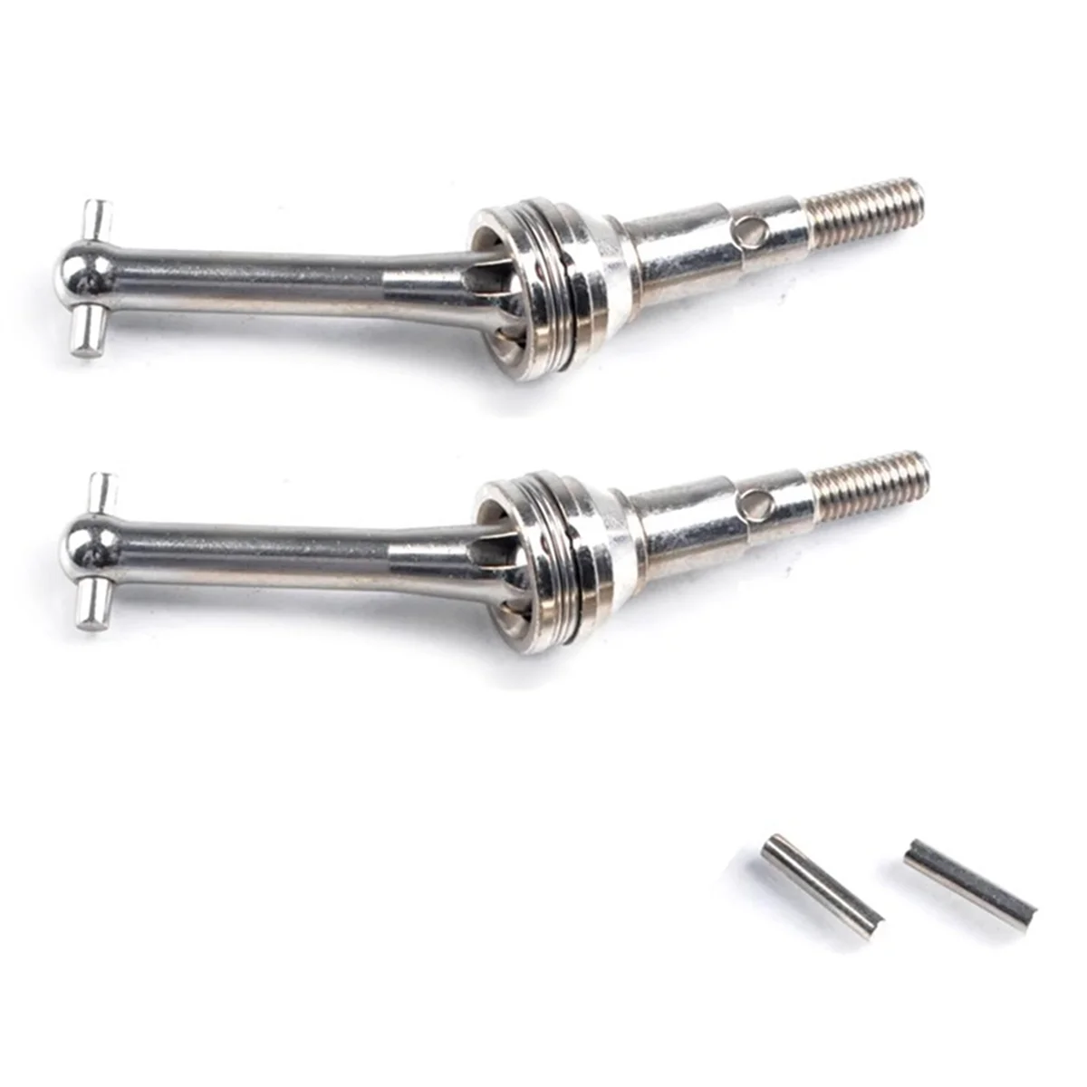 2PCS Metal CVD Shafts Dog Bone Accessories Replacement for 1/14 RC Car Spare Parts 14301