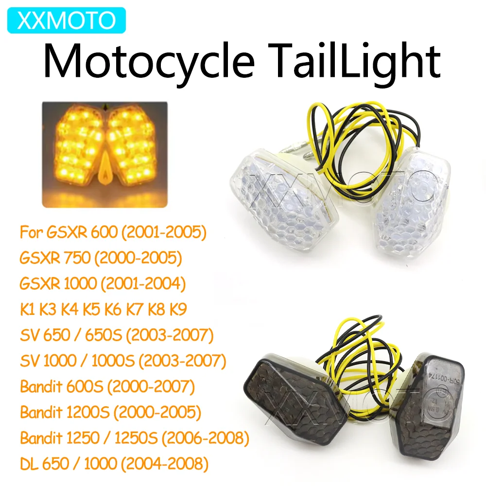 For Suzuki GSXR600 GSXR750 GSXR1000 K1-K9 SV 650 SV1000 Bandit 600S 1200S 1250 DL 650 1000 GSXR 600 750 Motorcycle Turn Signals