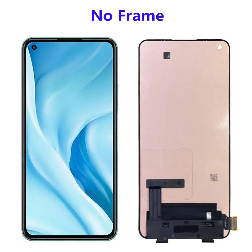 Original For Xiaomi 11 Youth Edition 4G Screen Assembly Mi 11 lite NE 5G Touch Screen