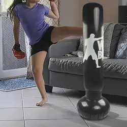 Inflatable Punching Bag for Kids Gear Kids Standing Punching Bag Children Boxing