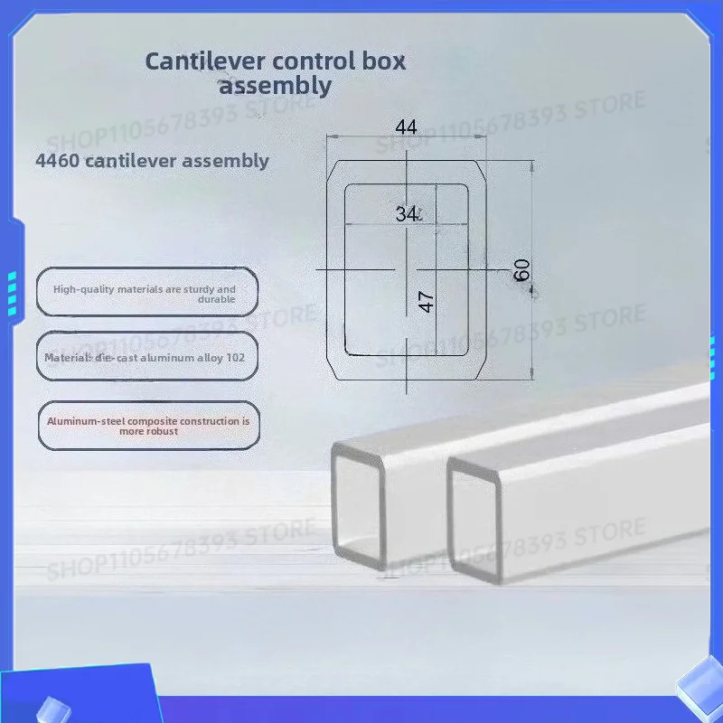 4460 touch screen cantilever control box assembly machine tool rotating rocker arm