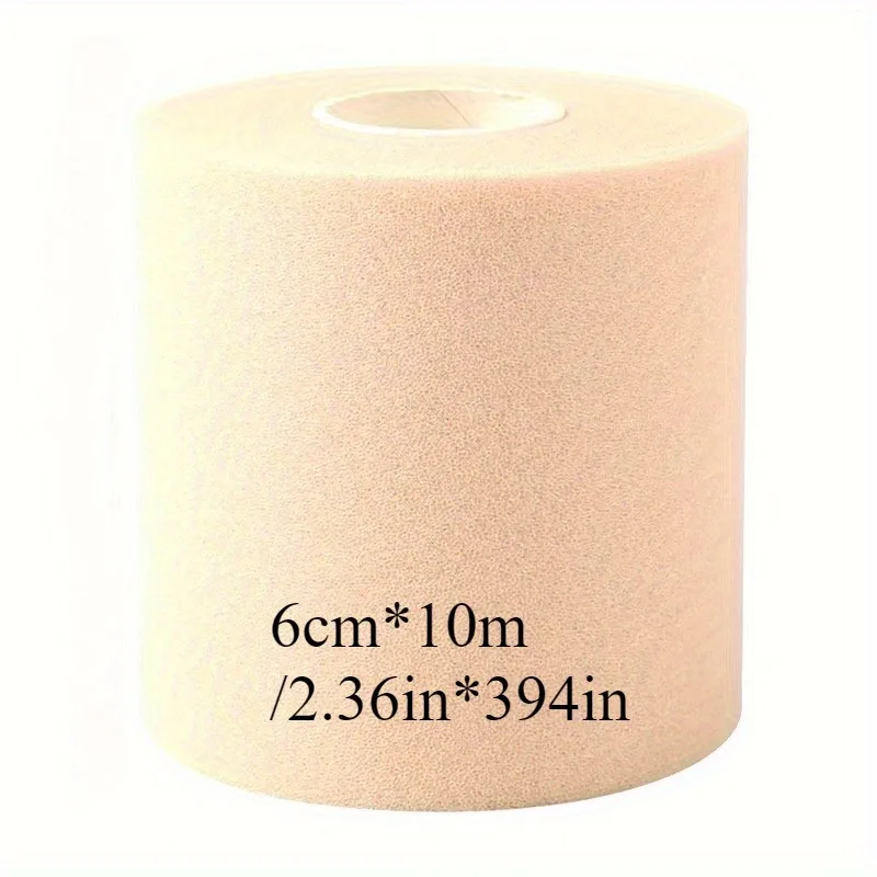Self-adhesive elastic bandages provide support for wrists, elbows, knees, and ankles. Ideal for fitness, rehab