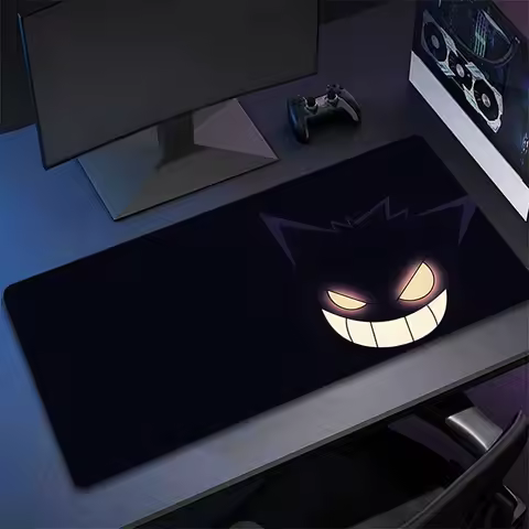 Cute Anime Mouse Pad G-gengar Gamer Mousepads Big Gaming Mousepad Large Keyboard Mat Desk Pad For Computer Laptop XXL Mouse Pads