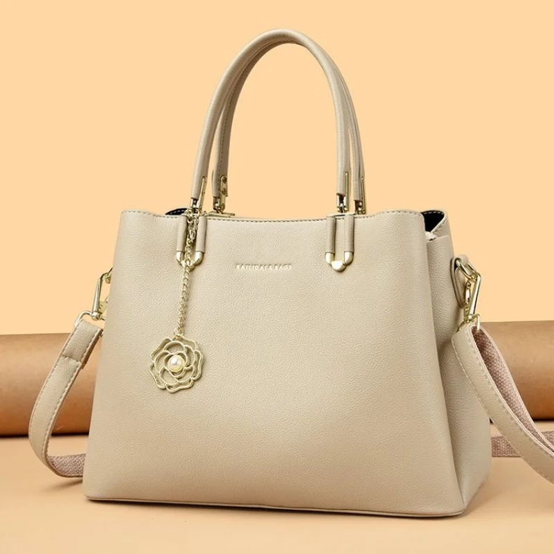 

Женская модная сумка через плечо из тонкой кожи с дизайнерским стилем Парижа и гладкой молнией ​