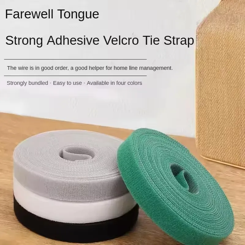Portable Cable Ties Data Cable Sorting Zip Ties Daily Household Wire Management Zip Ties Velcro Organizer
