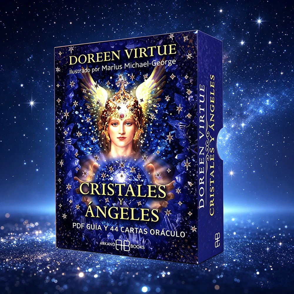 Spanish Doreen Virtue Angel Series Oracle Cards Angel Dreams Oracle Cards Tarot Cards for Beginners with PDF Guidebook