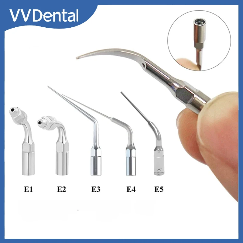 

Dental Ultrasonic Scaler Tips Fit EMS /Woodpecker UDS Scaler Handpiece Scaling Periodontics Endodontics Dentistry Material