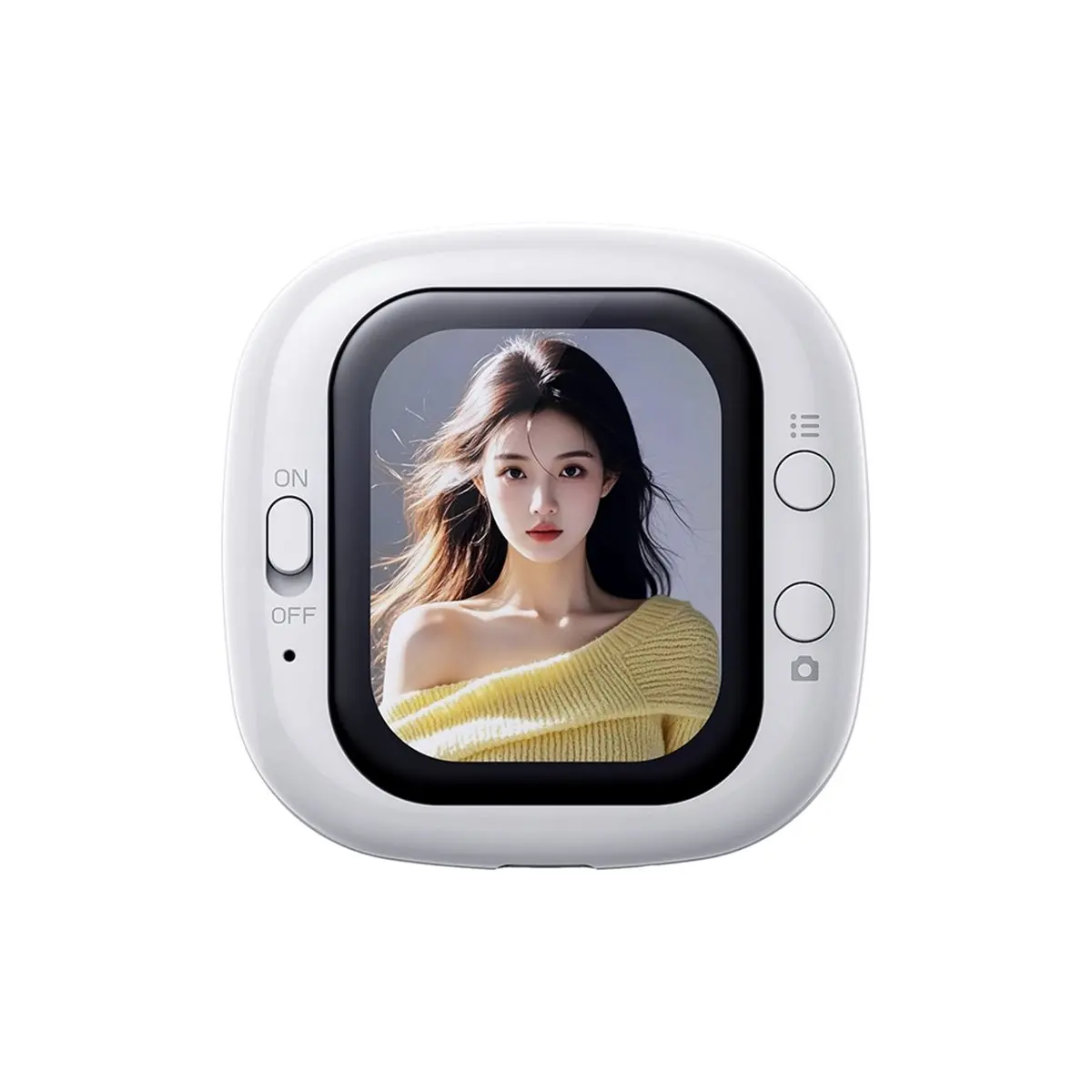 DT75BG Magnetic Mobile Phone Rear Camera Selfie Video Camera Wireless Magnetic Mobile Phone Vlog Mini Bluetooth