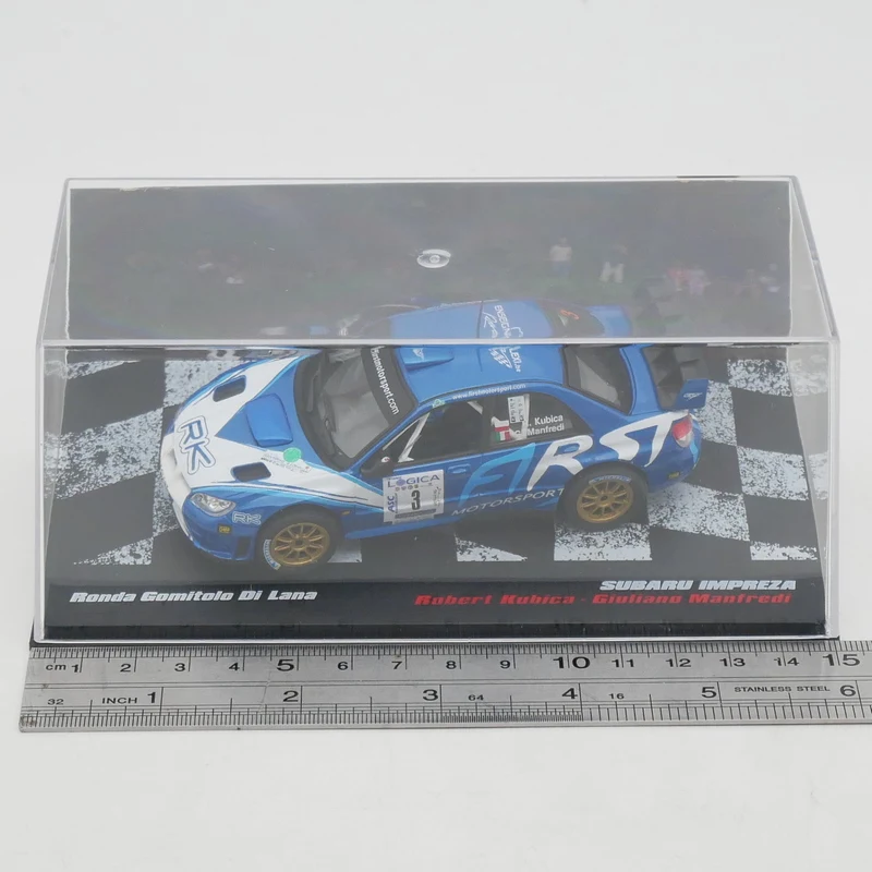 

Diecast Ixo 1:43 Scale Subaru Impreza WRC Alloy Car Model Collectible Toy Gift Souvenir Display Ornament