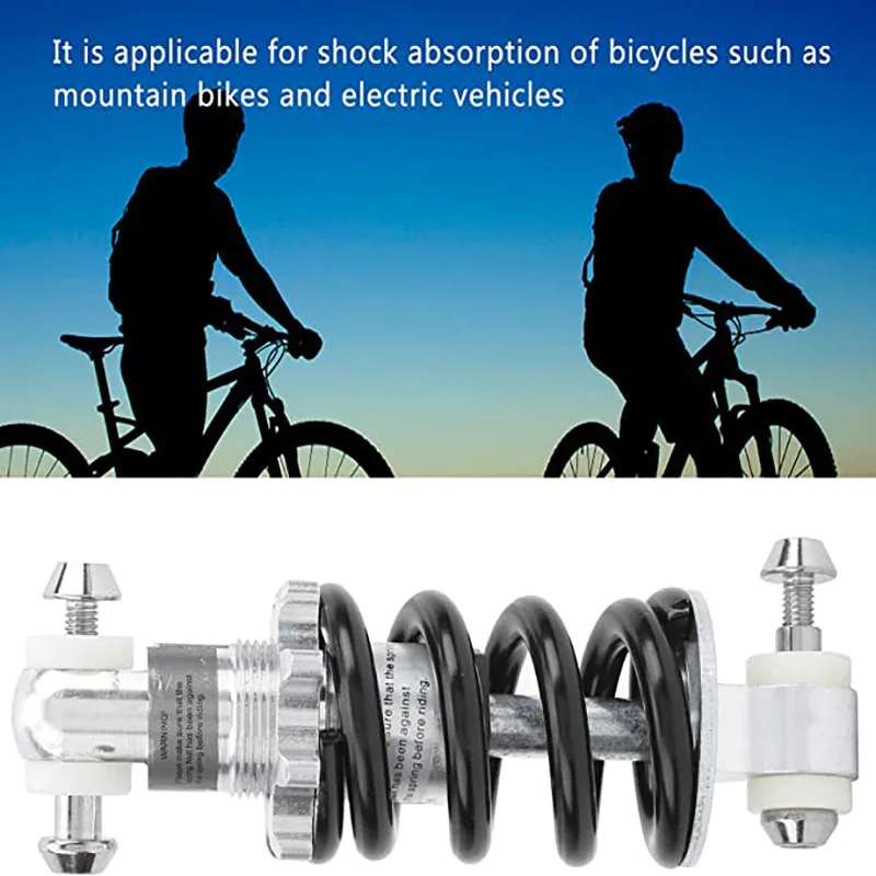 Bike Spring Shocks Absorber 150/125/100mm 650/750/1200/1500lb Suspension Damper Bike Bicycle Mtb Dh Rear Shock Cycling Parts