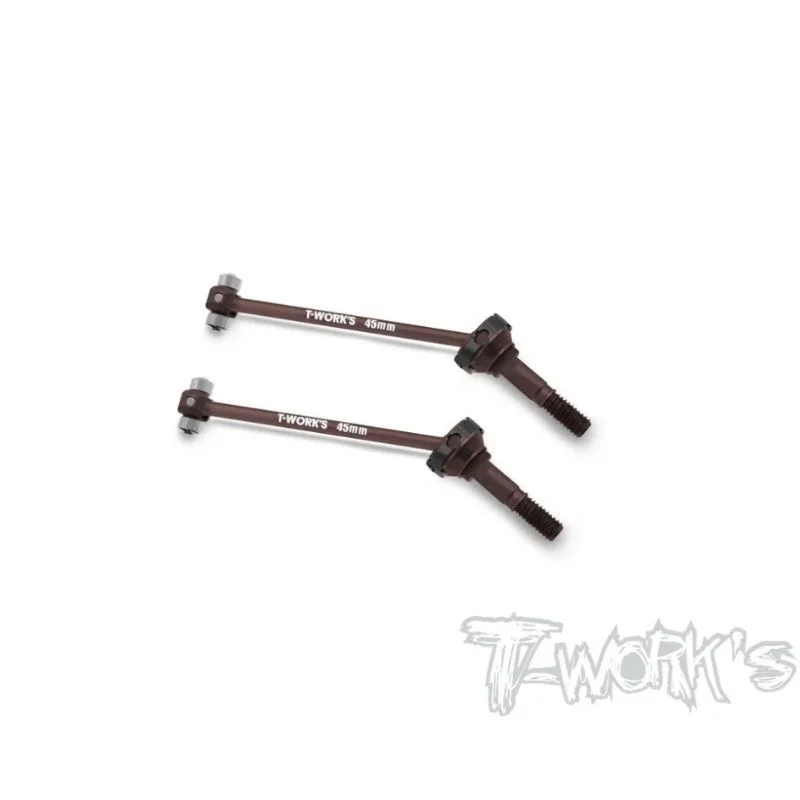 

Оригинальный комплект приводных валов T Works CB-Mi9 CVD BB 45 мм (для Schumacher Mi9), 2 шт., инструмент для радиоуправляемых моделей