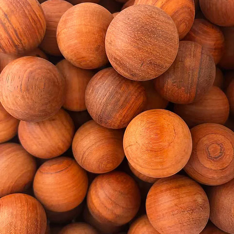 Solid Wood Hand Exercise Balls Natural Walnut Rosewood Hand Massage Stress Relief Grip Strength