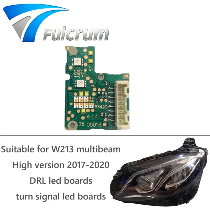 

Suitable for W213 MULTIBEAM High version 2017-2020 LED headlight daytime running light DRL led chips turn signal LED Boards