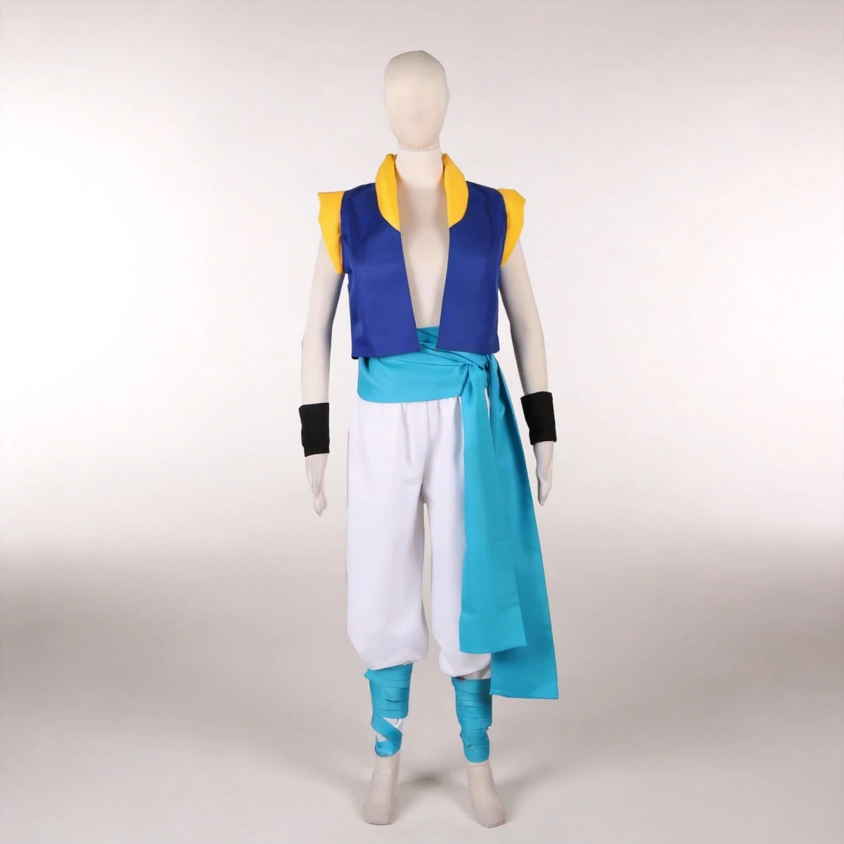 

Son Goten and Trunks Gotenks Cosplay Costume Fighting Uniform Custom Made