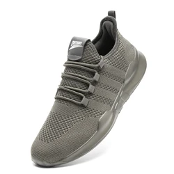 Klasik kaymaz Sneakers erkekler kadınlar spor ayakkabılar Mesh nefes erkek yürüyüş ayakkabısı Ultralight Sneakers erkek tenis ayakkabıları homme