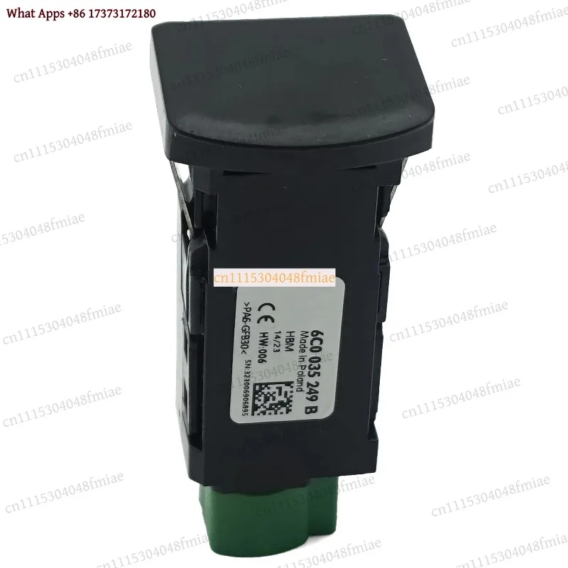 k3 USB AUX IN Socket For Golf Convertible Polo Sharan Multivan Scirocco Alhambra 6C0035249B