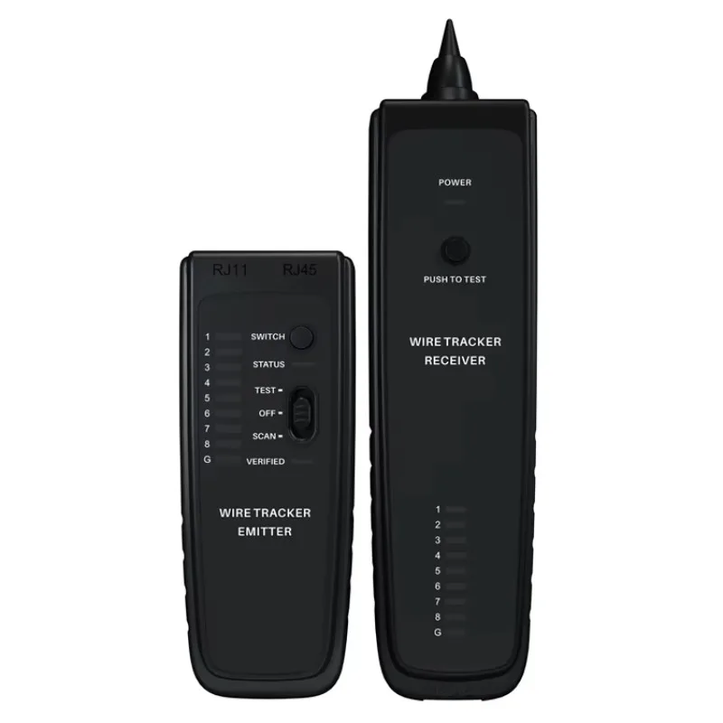 YW-751 New Design Multifunctional Cable Tracker Network Cable Line Finder Poe Tester Cable Length Lcd Display Wire Tracker