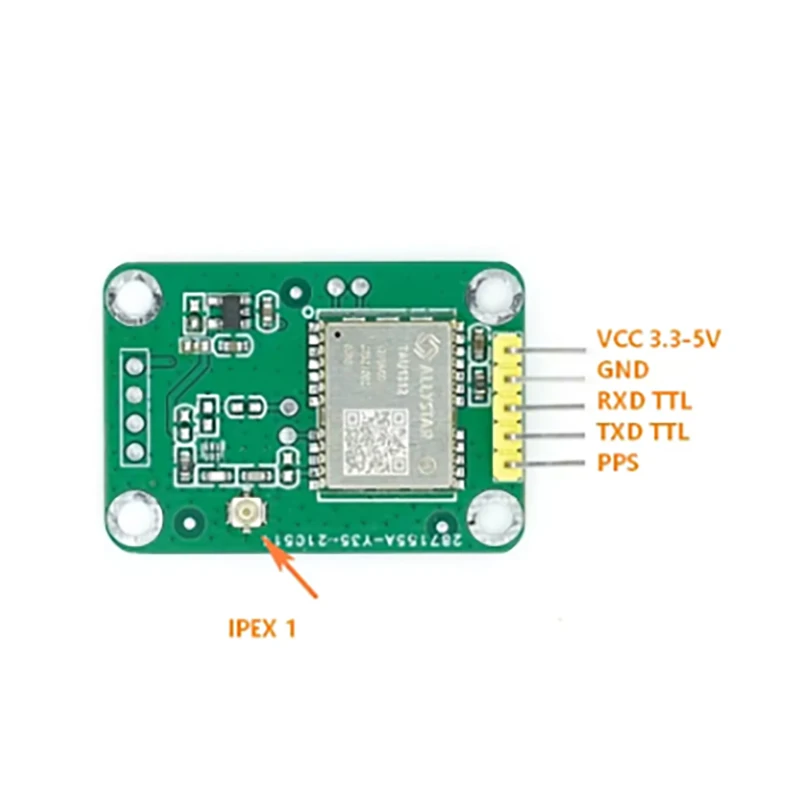 Allystar TAU1312 High-Performance Dual-Band RTK Positioning Module Development Board L1 L2 L5 GPS BeiDou GLONASS Galileo QZSS