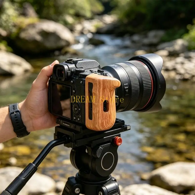 Ergonomic Camera side handle with texture for comfortable hand control Best Sale