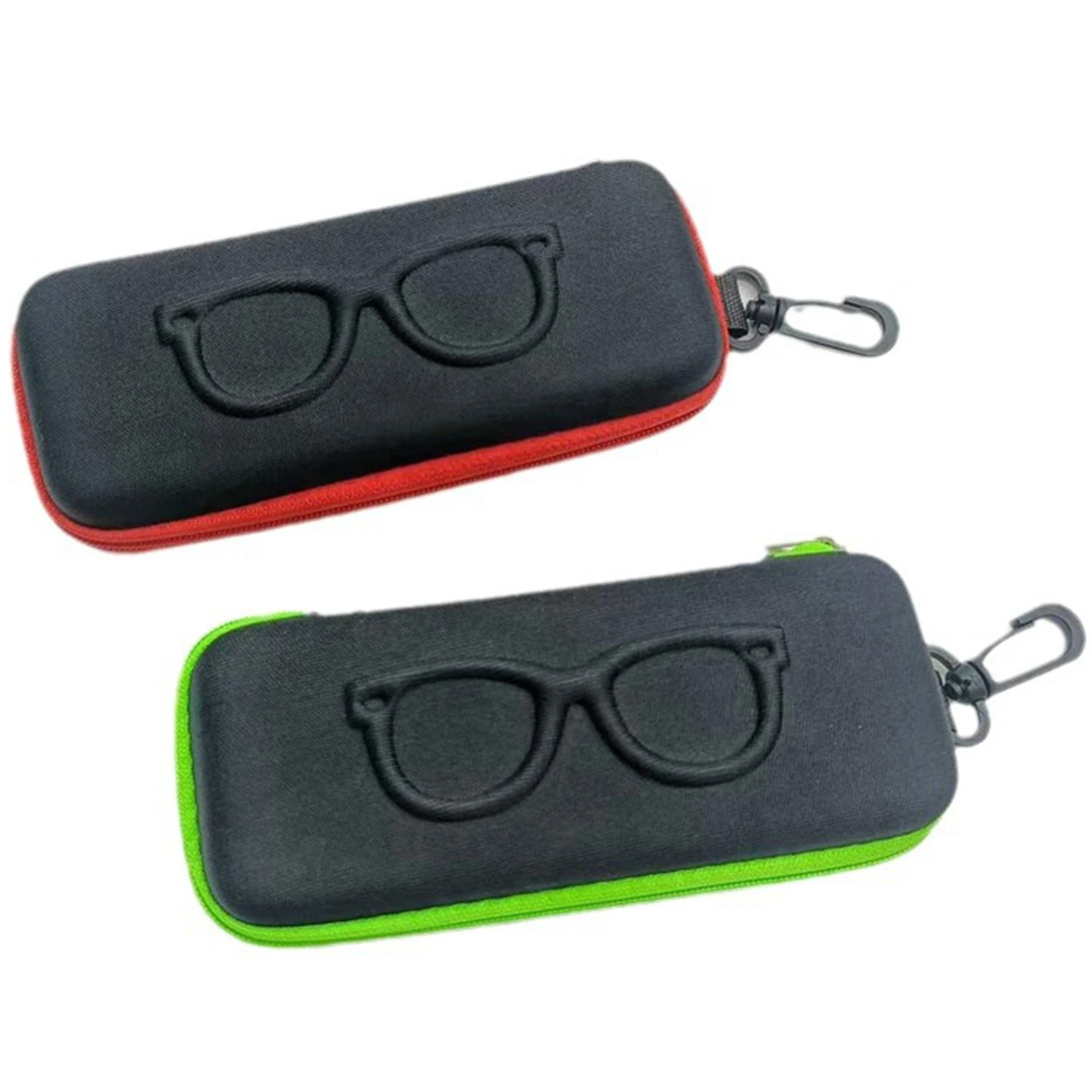 1 PC Simple Denim Protective Eyeglasses Case Portable Zipper Sun Glasses Boxes Travel Anti Loss Glasses Packaging Eyewear