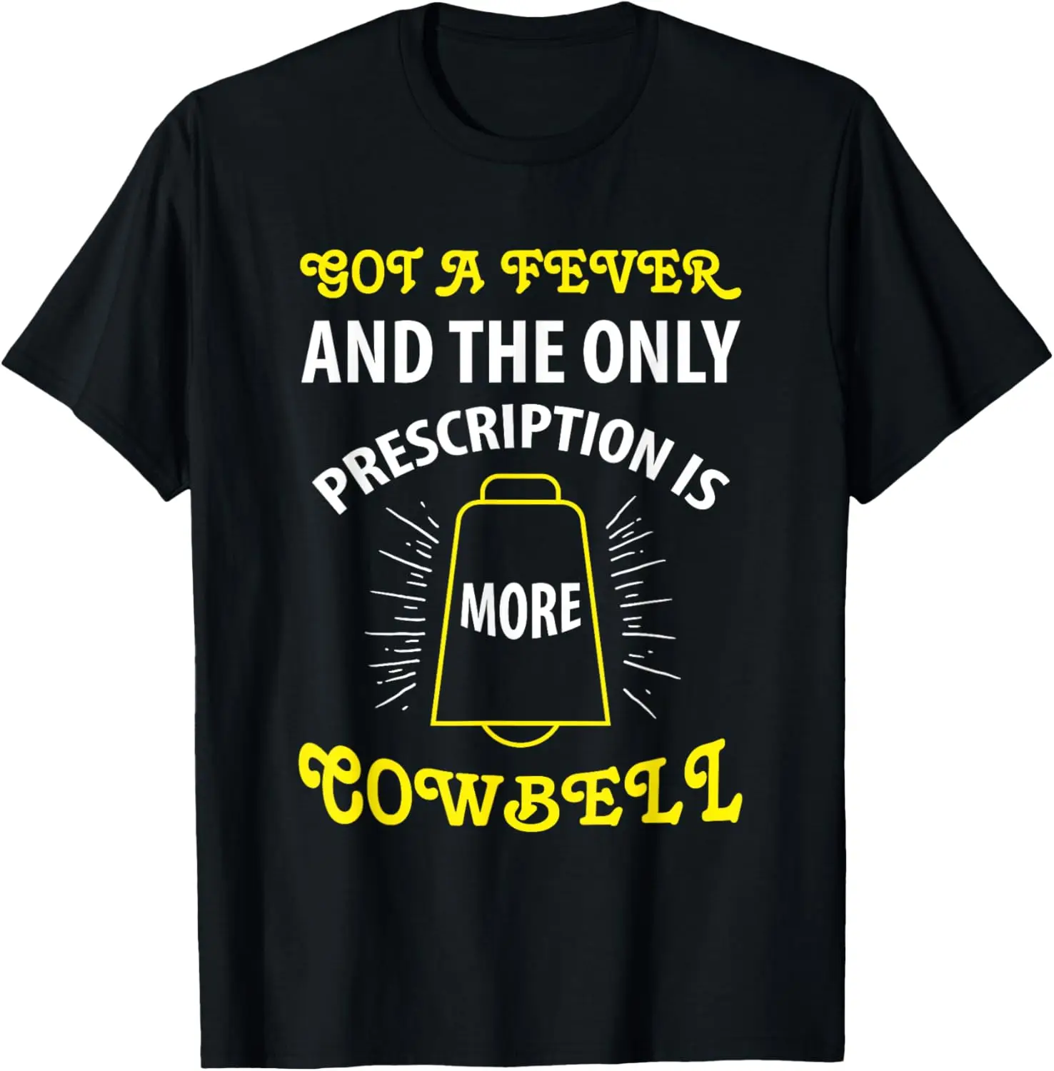 

Нужен больше дизайна Cowbell для футболки с барабанщиком
