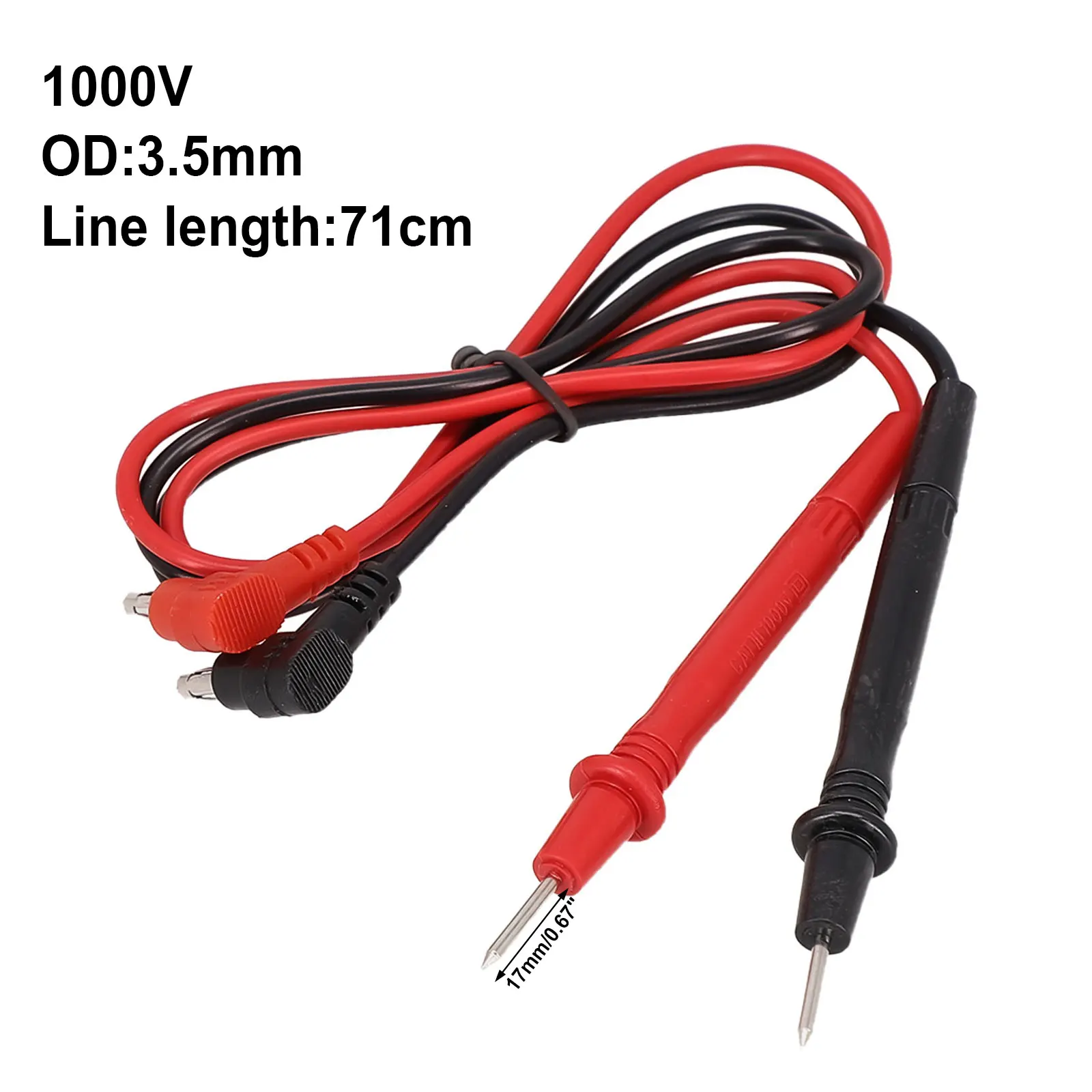 1 Pair 1000 V10A Multimeter Test Probe Leads 70cm Length For Digital Multimeter Tester Lead Probe Wire Pen Cable Tools