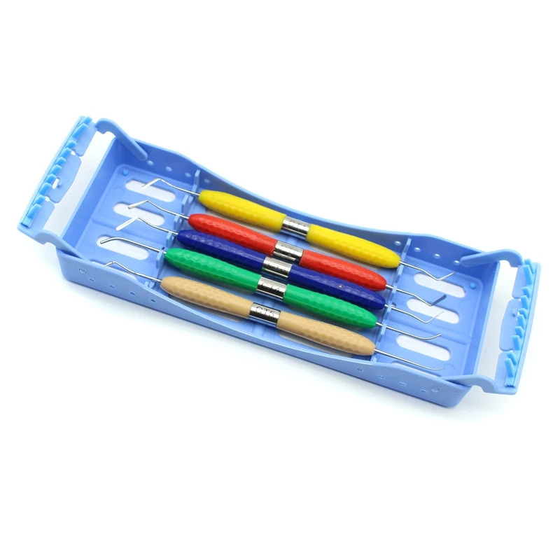 5Pcs/Set Dental Resin Spatula Aesthetic Restoration Tool Kit Composite Resin Filler Instrument CT1-CT5