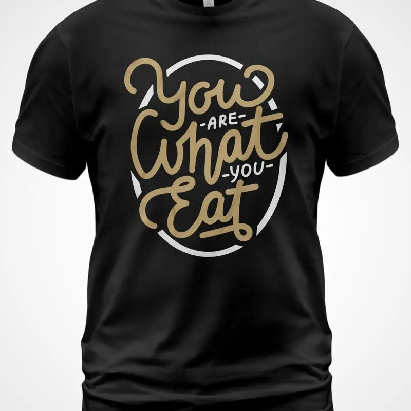 You are what you eat Funny Vegan healthy food adult children