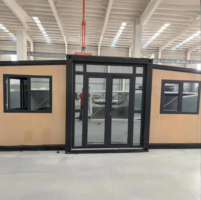 Vorgefertigter Outdoor-Behälter, modulares Haus, tragbar, kompaktes Gehäuse, Hotel-Urlaubskabine, mobiles Zuhause, faltbares Haus