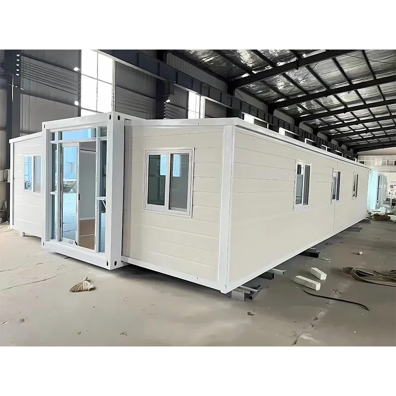 Steel Structure Stable Prefabricated Expandable Container House Foldable Modular  Luxury Bathroom Prefab  Homes