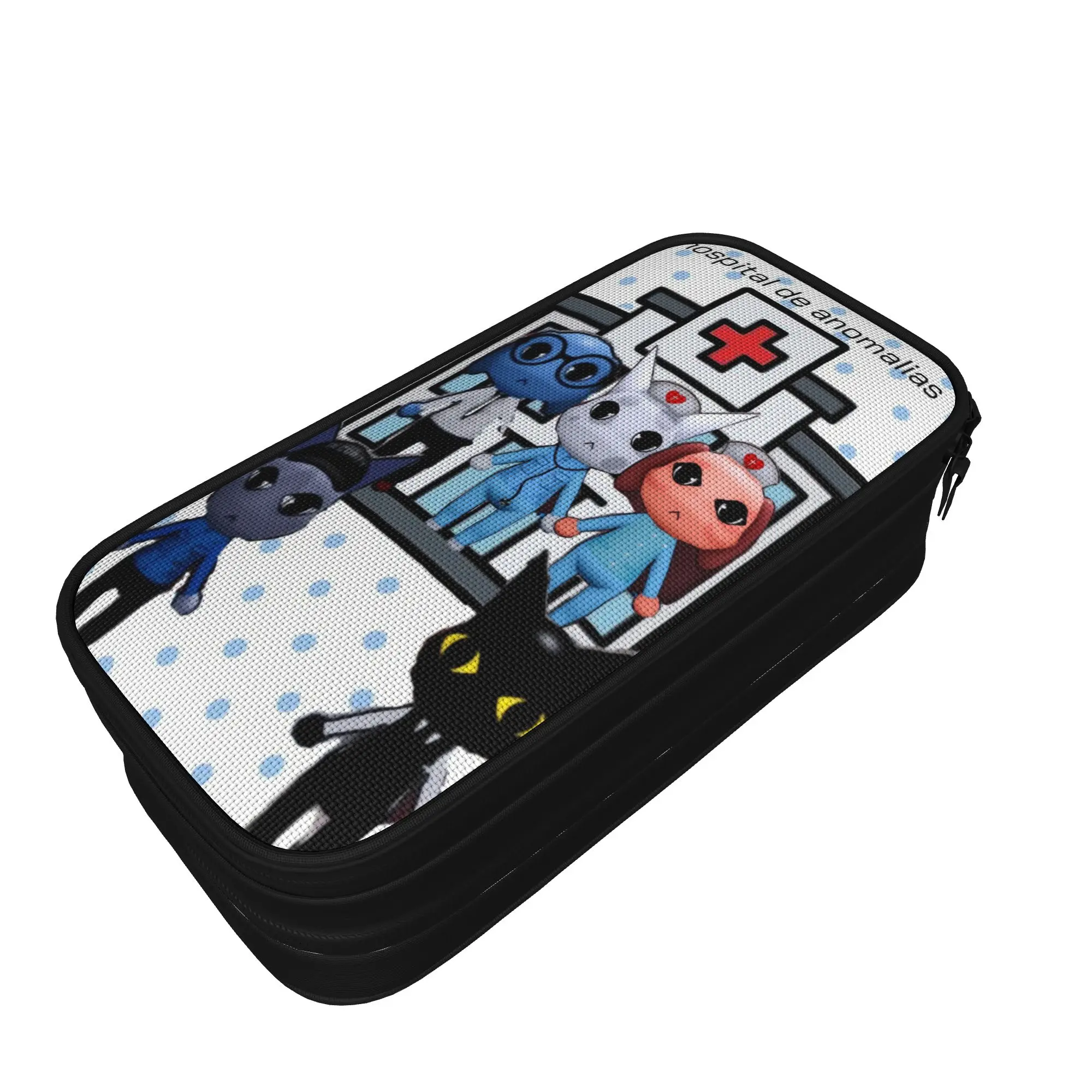 Animal Hospital Anomaly Pencil Case  Large Capacity Pencil Pouch Boy Girl Zipper Back To School Pencil Cases Graphic Supplies