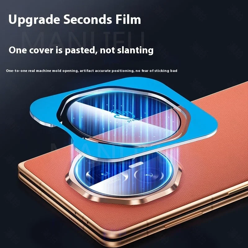 Full Glue Camera Lens Tempered Glass for Honor Magic V3 Camera Protectors on Honor Magic V3 Film Lens Cover Locator Installation