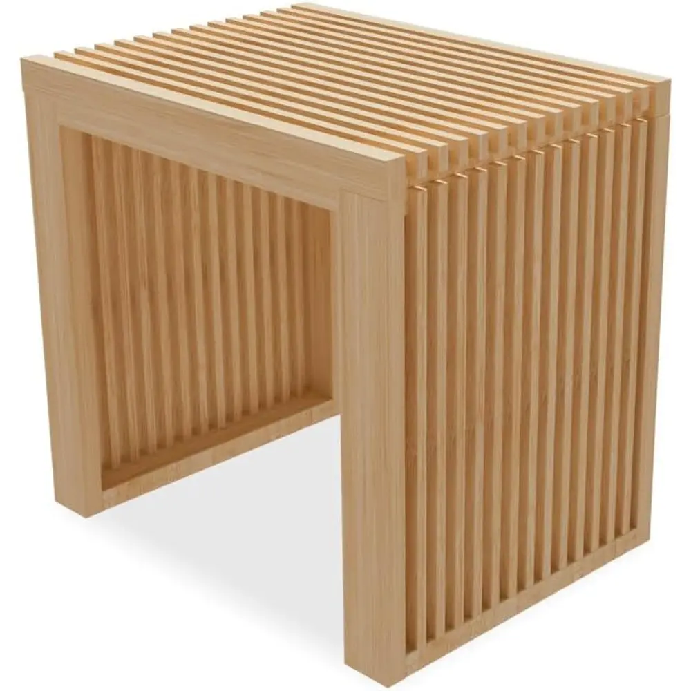 

Bamboo Dining Bench Indoor Small Bench Entryway Shoe Rack Bench,Outdoor ern Wood Benches 17 Inch or Living Room Hallway Bedroom