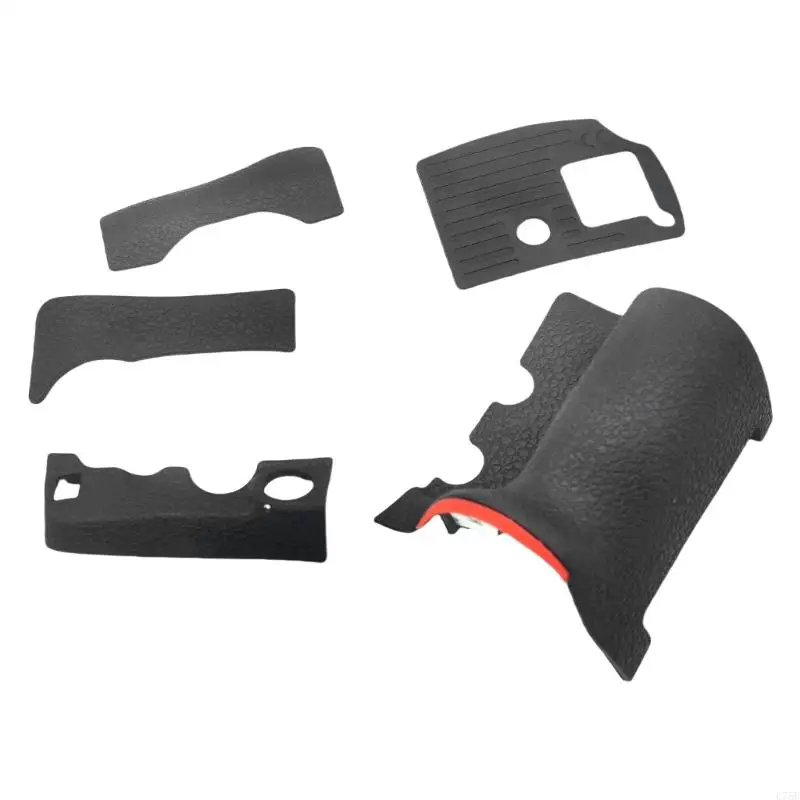 U75B For D810 Body Rubber Grip Bottom Rear Thumb Back Front Side Rubber For D810